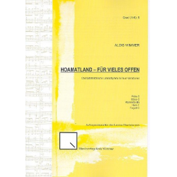 Hoamatland - für vieles offen : für Flöte, -Alois Wimmer