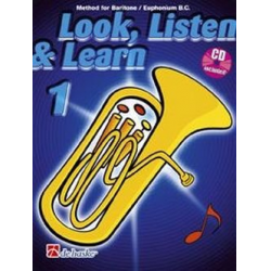 Look, Listen & Learn 1 Baritone / Euphonium BC - Joop Boerstoel / Arr. Jaap Kastelein