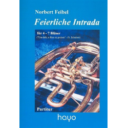 Feierliche Intrada : für 4-7 Bläser - Norbert Feibel