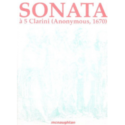 Sonata à 5 clarini e bc - Anonymus
