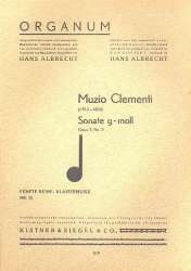 Sonate g-Moll op.7,3 : für Klavier - Muzio Clementi