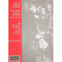 Concerto E flat major no.1 for - Johann Christian Hertel