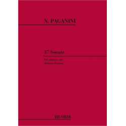 TRENTASETTE SONATE : PER CHITARRA - Niccolo Paganini