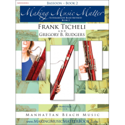 Making Music Matter - Book 2 - Bassoon -Frank Ticheli / Arr.Gregory B. Rudgers