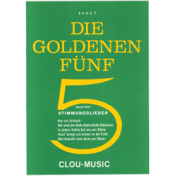 Klavier: Die goldenen 5 - Stimmungslieder Band 7 -Hubert Wolf / Arr.Robert S. Frost