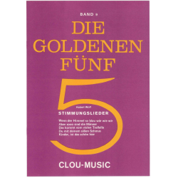 Klavier: Die goldenen 5 - Stimmungslieder Band 9 -Hubert Wolf