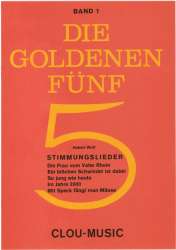 Klavier: Die goldenen 5 - Stimmungslieder Band 1 -Hubert Wolf