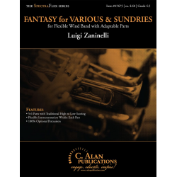 Fantasy for Various & Sundries (6-Part Flex) - Luigi Zaninelli
