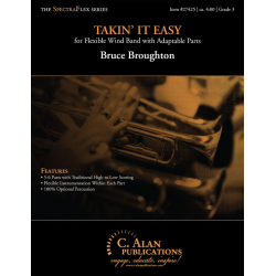 Takin' It Easy (6-Part Flex) - Bruce Broughton