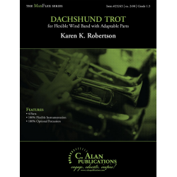 Dachshund Trot (4-Part Flex) - Karen K. Robertson