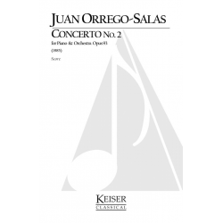 Piano Concerto No. 2, Op. 93 - Juan Orrego-Salas
