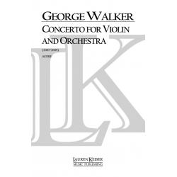 Concerto for Violin and Orchestra - George Theophilus Walker