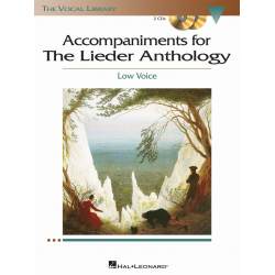 The Lieder Anthology - Accompaniment CDs - Richard Walters