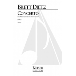 Concerto for Percussion and Symphonic Band - Brett William Dietz