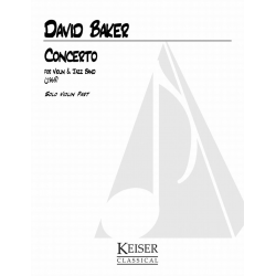 Concerto for Violin and Jazz Band - David Baker