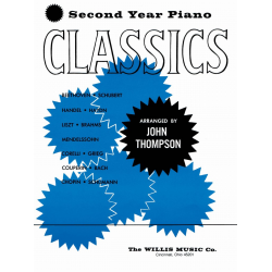 Second Year Piano Classics Book 2 - John Thompson