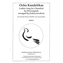 Ocho Kandelikas Eight Little Candles - Flory Jagoda / Arr. Joshua Jacobson