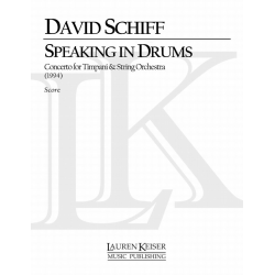 Speaking in Drums - David Schiff
