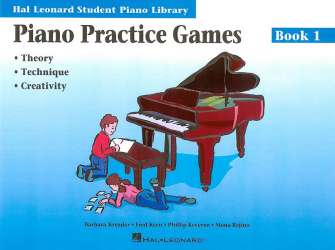 Piano practice games vol.1 - Barbara Kreader