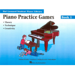 Piano practice games vol.1 - Barbara Kreader