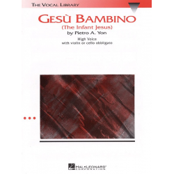 Gesu Bambino - High Voice -Pietro A. Yon