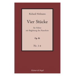 4 Stücke op.81 für Oboe und Klavier -Richard Hofmann