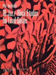 Ten Jazz Rock Etudes For Lead Guitar - Phil Vertlieb
