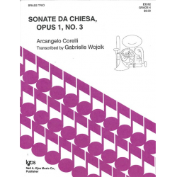 Sonata Da Chiesa op.1 Nr.3 -Arcangelo Corelli / Arr.Gabrielle Wojcik