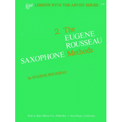 The Eugene Rousseau Saxophone Methods - Book 2 (englisch) - Eugène Rousseau