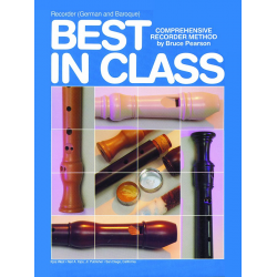 Best In Class Recorder Method, German And Baroque -Bruce Pearson