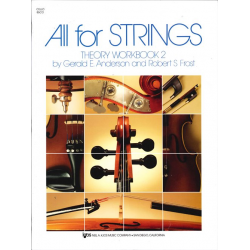 All for Strings vol.2 (english) - Theory Workbook - Cello - Anderson / Frost