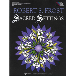 Sacred Settings - Keyboard, Gitarre / Keyboard, Guitar -Robert S. Frost
