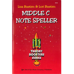 THEORY BOOSTERS: MIDDLE C NOTE SPELLER - Lisa Bastien / Arr. Lori Bastien