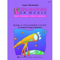EXPLORATIONS IN MUSIC TEACHERS GUIDE BOOK 4 - Joanne Haroutounian