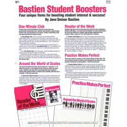 BASTIEN STUDENT BOOSTERS - Jane Smisor Bastien