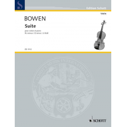 Bowen, York : Suite in d-Moll op. 28 - Edwin York Bowen