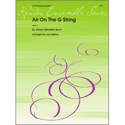 Air On The G String - Johann Sebastian Bach / Arr. Les Sabina