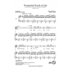 Wonderful Words of Life - Philip P. Bliss / Arr. Keith Christopher