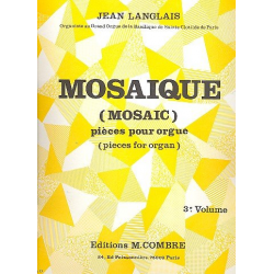 Mosaique vol.3 pièces - Jean Langlais