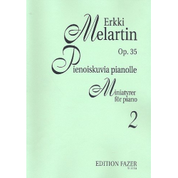 Pienoiskuvia pianolle op.35 vol.2 - Erkki Gustav Melartin