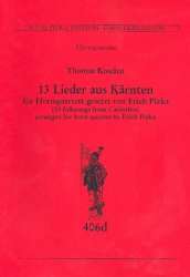 13 Lieder aus Kärnten für 4 Hörner - Thomas Koschat