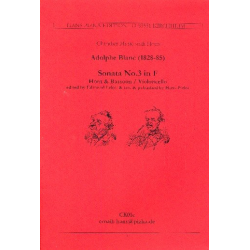Sonata F major no.3 - Adolphe Blanc