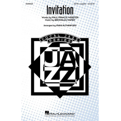Invitation -Bronislav Kaper / Arr.Paris Rutherford
