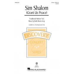 Sim Shalom - Ruth Morris Gray