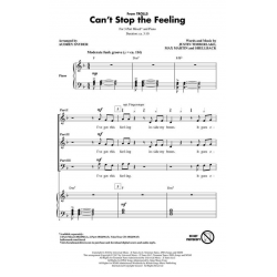 Can't Stop the Feeling - Max Martin / Arr. Audrey Snyder