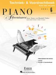Piano Adventures Techniek- & Voordrachtboek Deel 6 - Nancy Faber