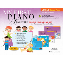 My First Piano Adventure Level C Bravo Pack - Nancy Faber