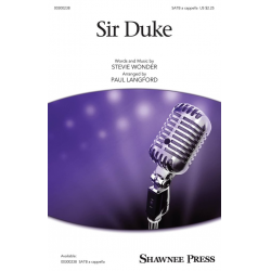 Sir Duke (SATB) -Stevie Wonder / Arr.Paul Langford