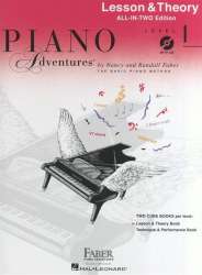 Piano Adventures All-In-Two Level 1 Les & Th. + CD - Nancy Faber