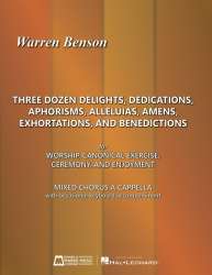Three Dozen Delights, Dedications, Aphorisms - Warren Benson